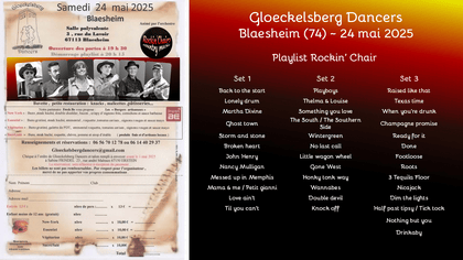 Prochain concert de Rockin' Chairs, groupe orchestre country