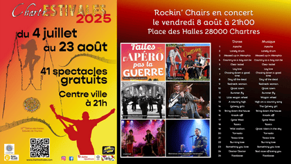 Prochain concert de Rockin' Chairs, groupe orchestre country