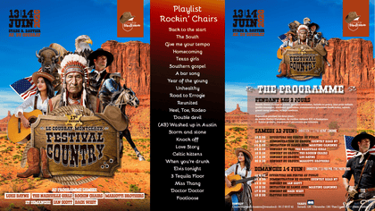 Prochain concert de Rockin' Chairs, groupe orchestre country