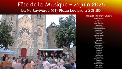 Prochain concert de Rockin' Chairs, groupe orchestre country