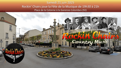 Prochain concert de Rockin' Chairs, groupe orchestre country