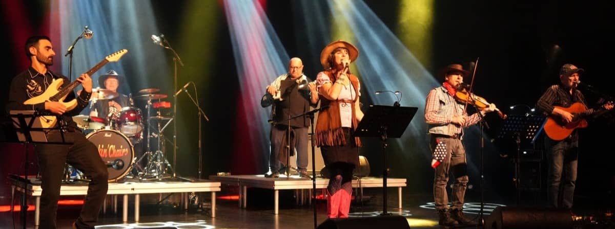 Sur scène en live, Rockin' Chairs, groupe orchestre country rock