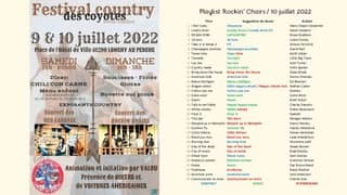 Rockin' Chairs au Festival des Coyotes 2022 - Longny-au-Perche