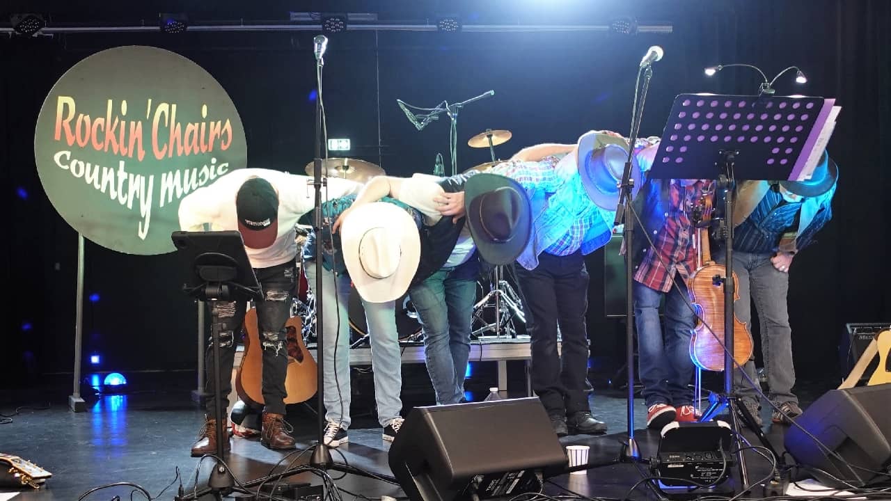 Rockin' Chairs au bal du Cowboy Hat Dancers à Plaisir - photo Eric Caumes