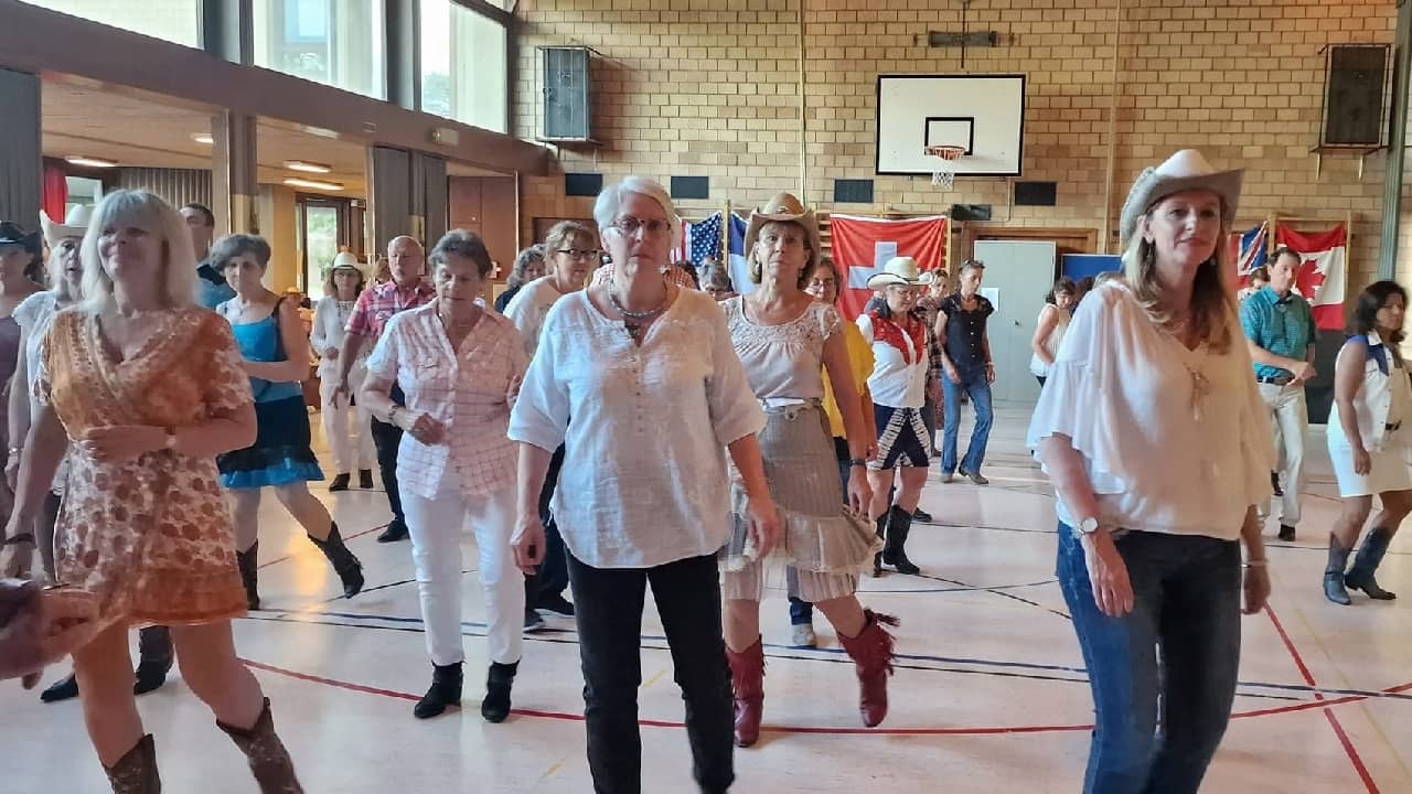 Rockin' Chairs à la soirée du Far West Country Dance - photo Jackie Nobs