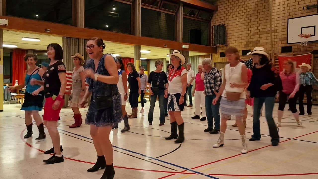 Rockin' Chairs à la soirée du Far West Country Dance - photo Jackie Nobs