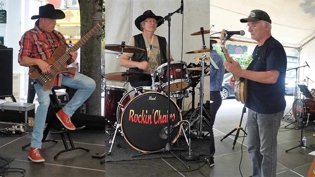 Rockin' Chairs à la Fête de la Musique - La Garenne-Colombes - Photo Eric Caumes