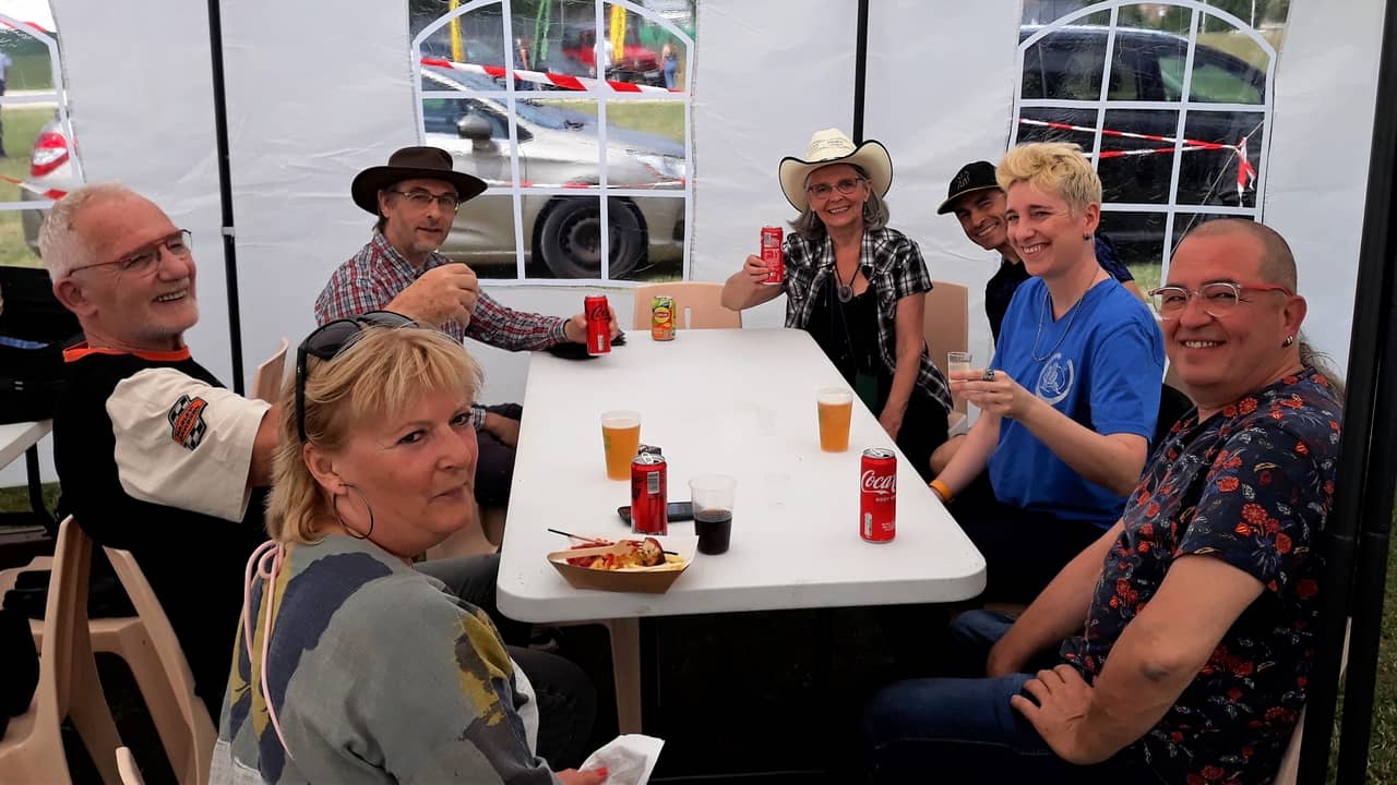 Rockin' Chairs au Festival Country Rock du Coudray-Montceaux