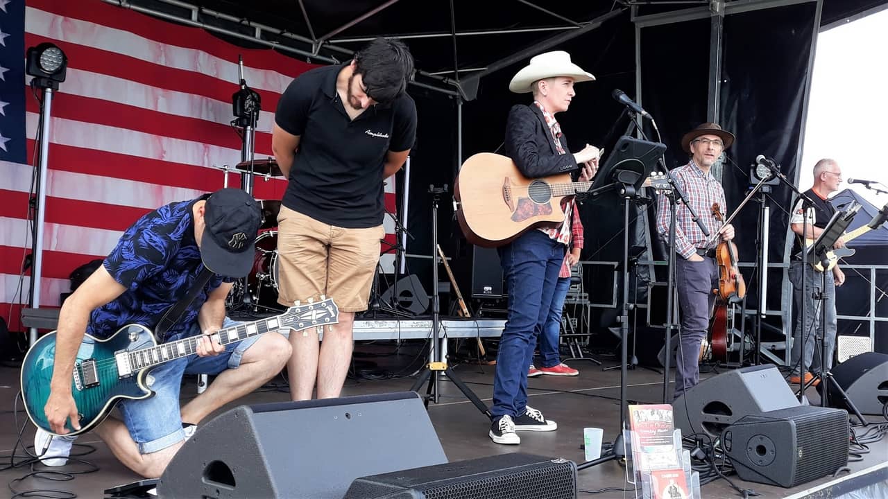 Rockin' Chairs au Festival Country Rock du Coudray-Montceaux