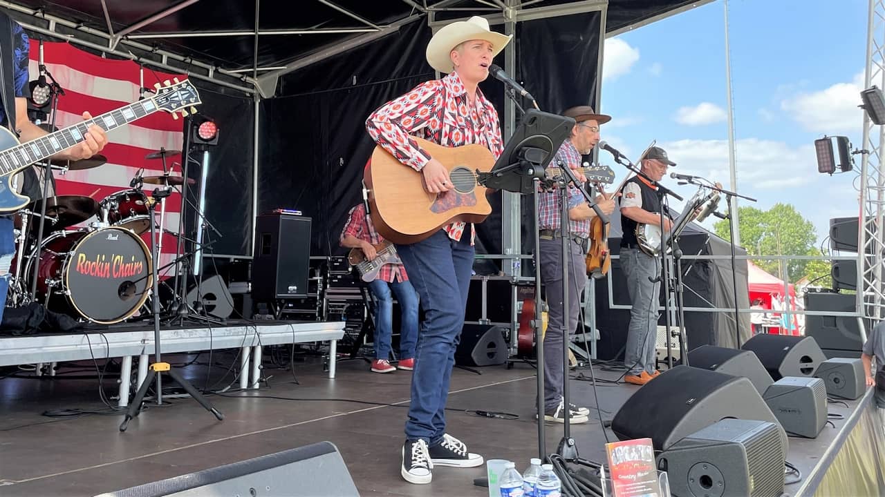 Rockin' Chairs au Festival Country Rock du Coudray-Montceaux