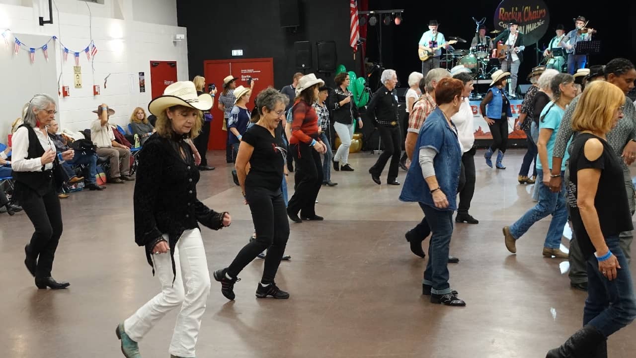 Rockin' Chairs au bal des Cowboy Hat Dancers - Plaisir (78) / photo Eric Caumes