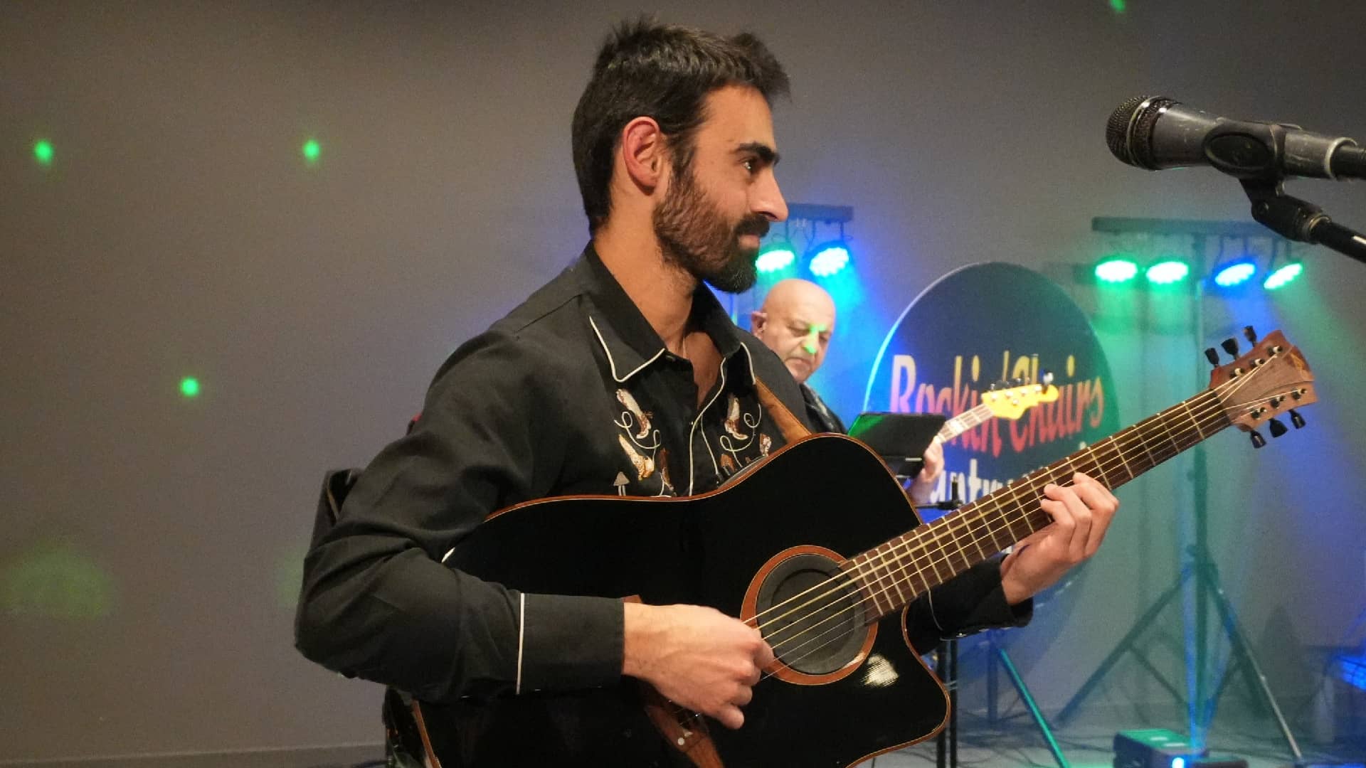 Concert chez les Lussat Bottes Blues à Lussat (63) - photo Eric Caumes