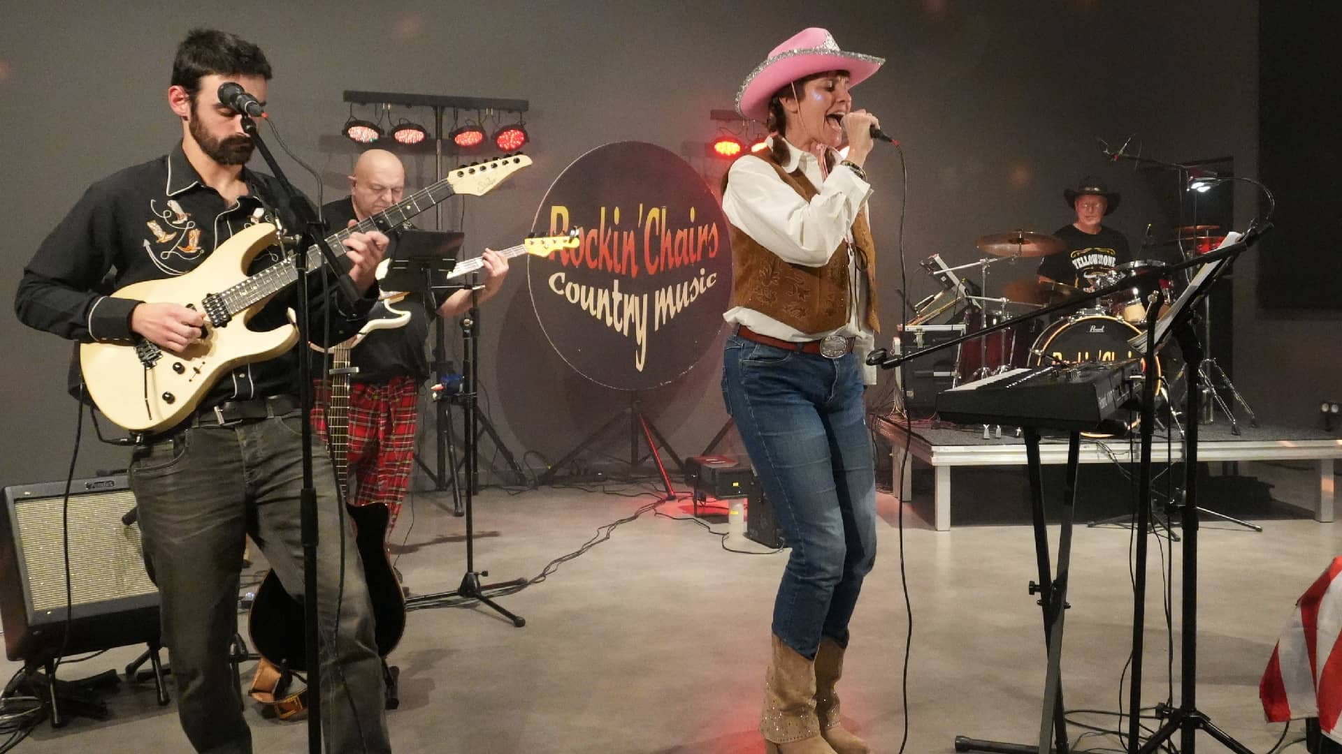 Concert chez les Lussat Bottes Blues à Lussat (63) - photo Eric Caumes