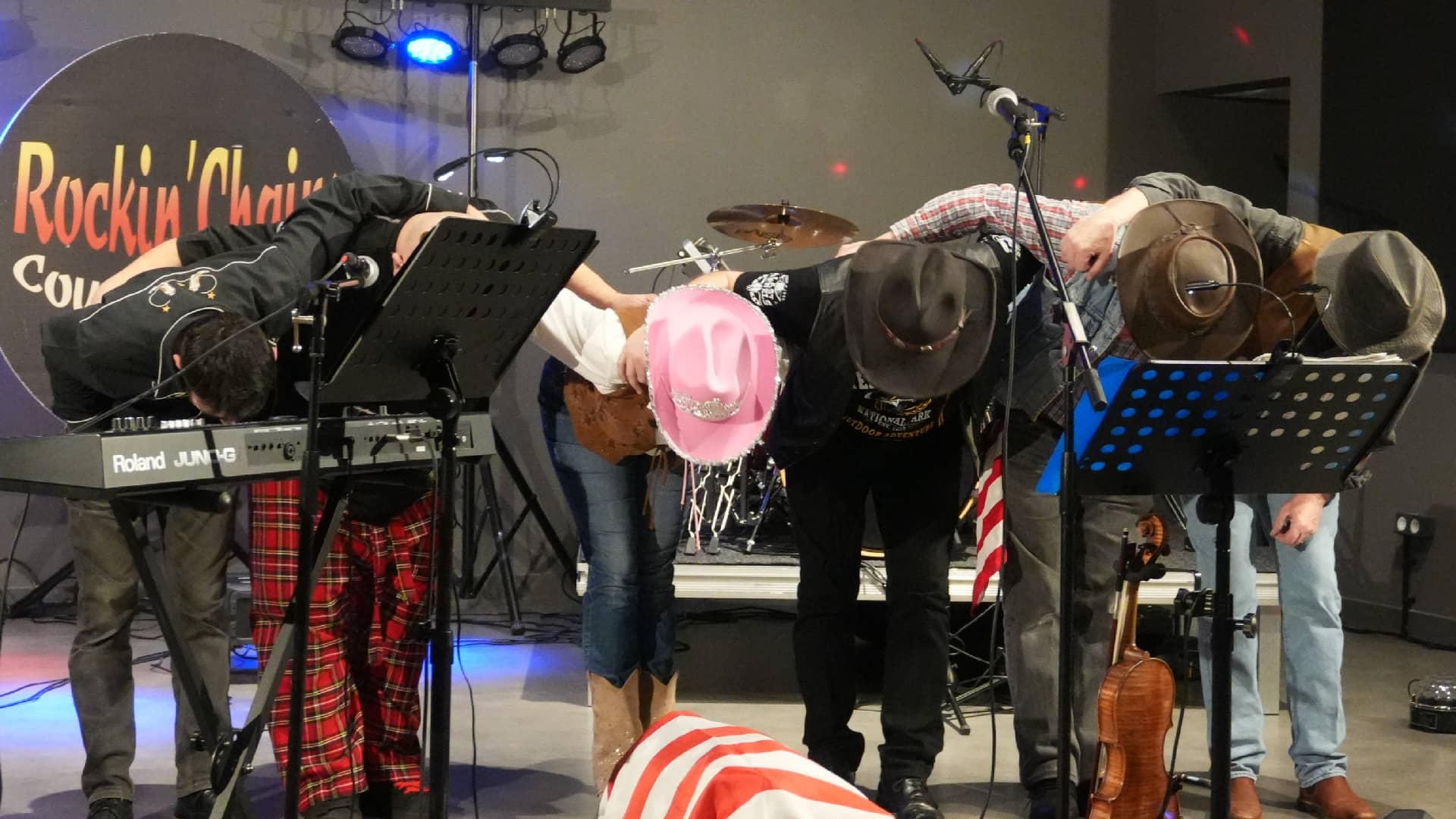 Concert chez les Lussat Bottes Blues à Lussat (63) - photo Eric Caumes