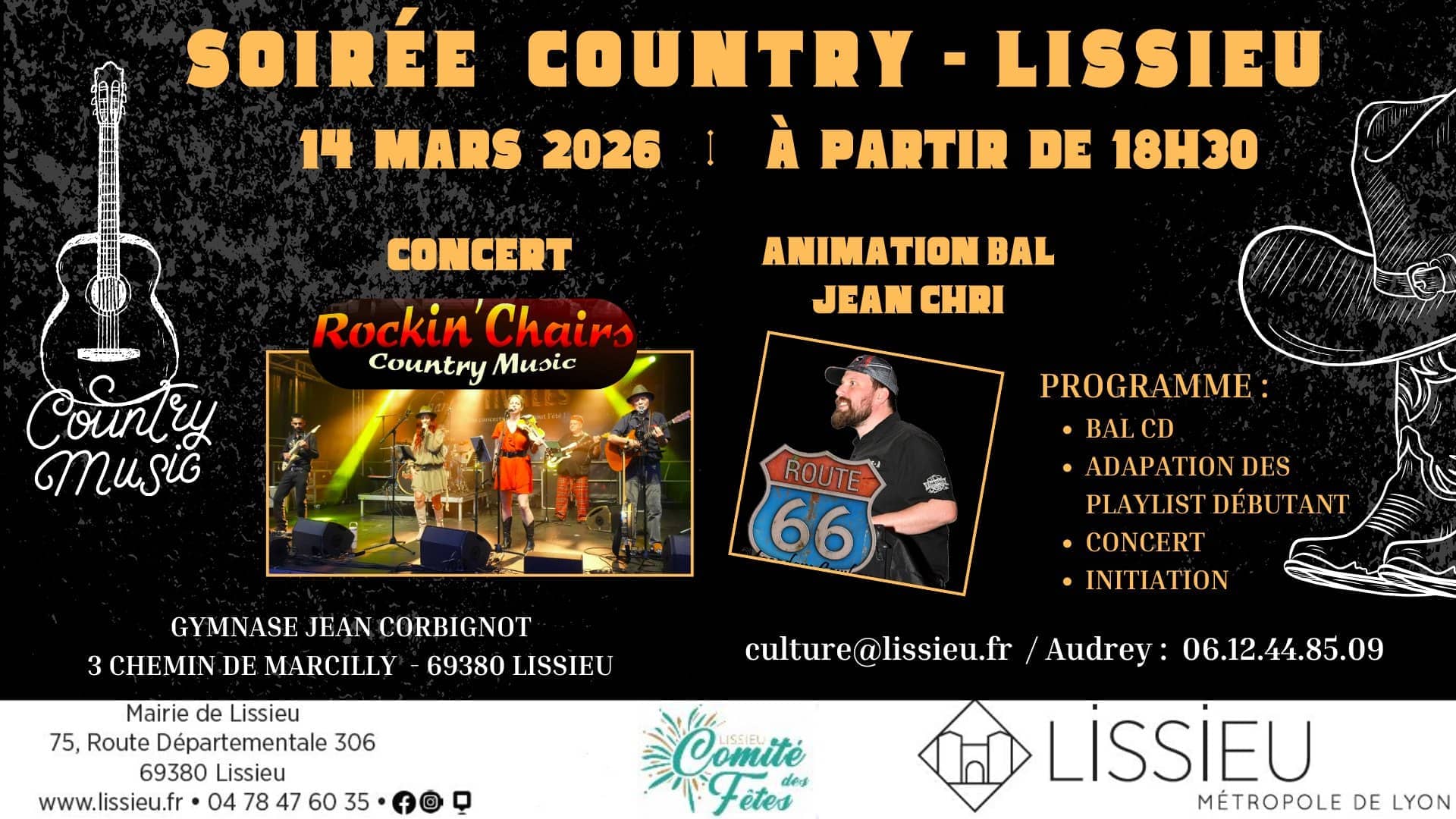 Soirée country à Lissieu (69)