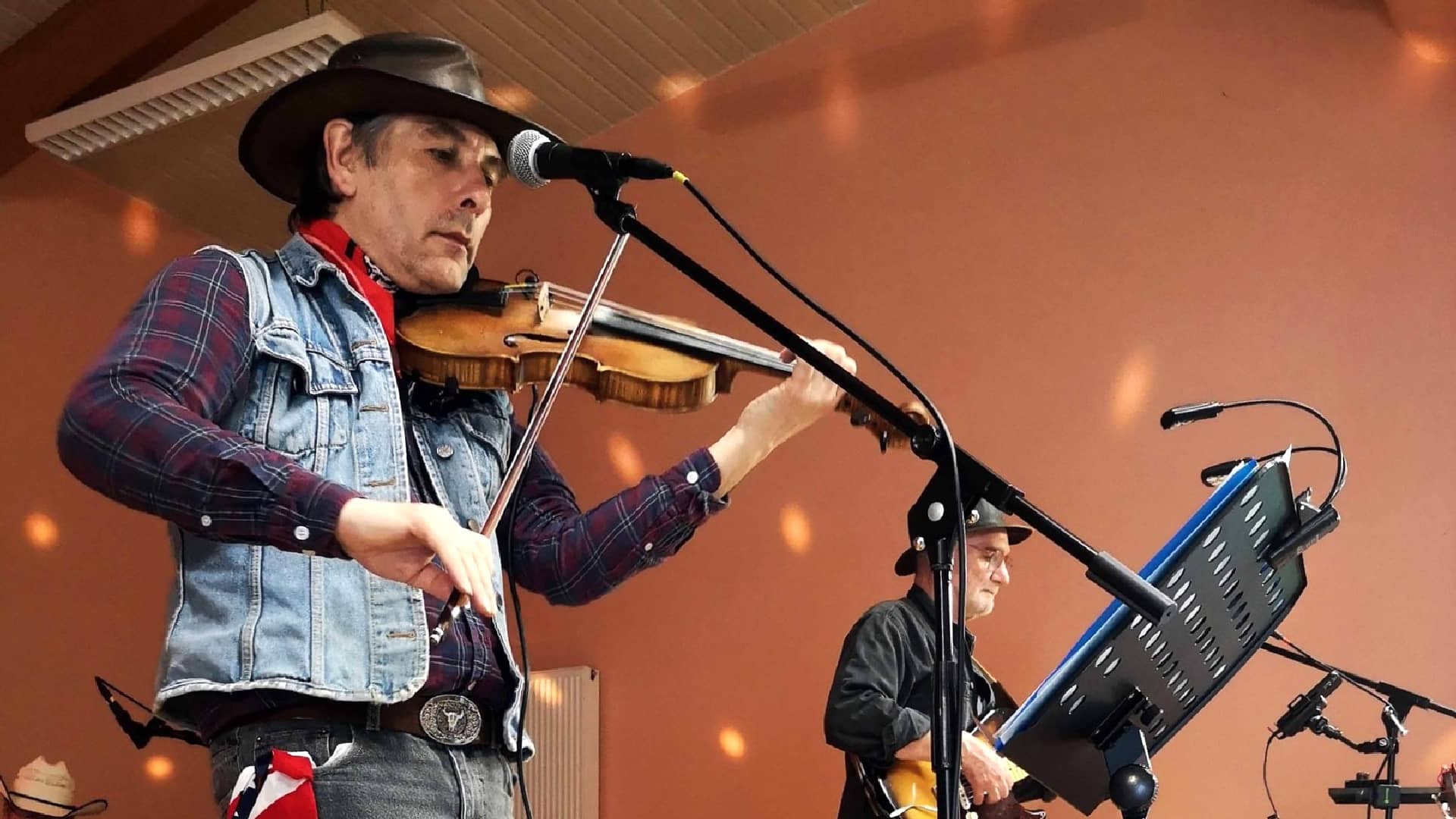 Concert chez les Country New Boots à Traubach-le-Haut (68)