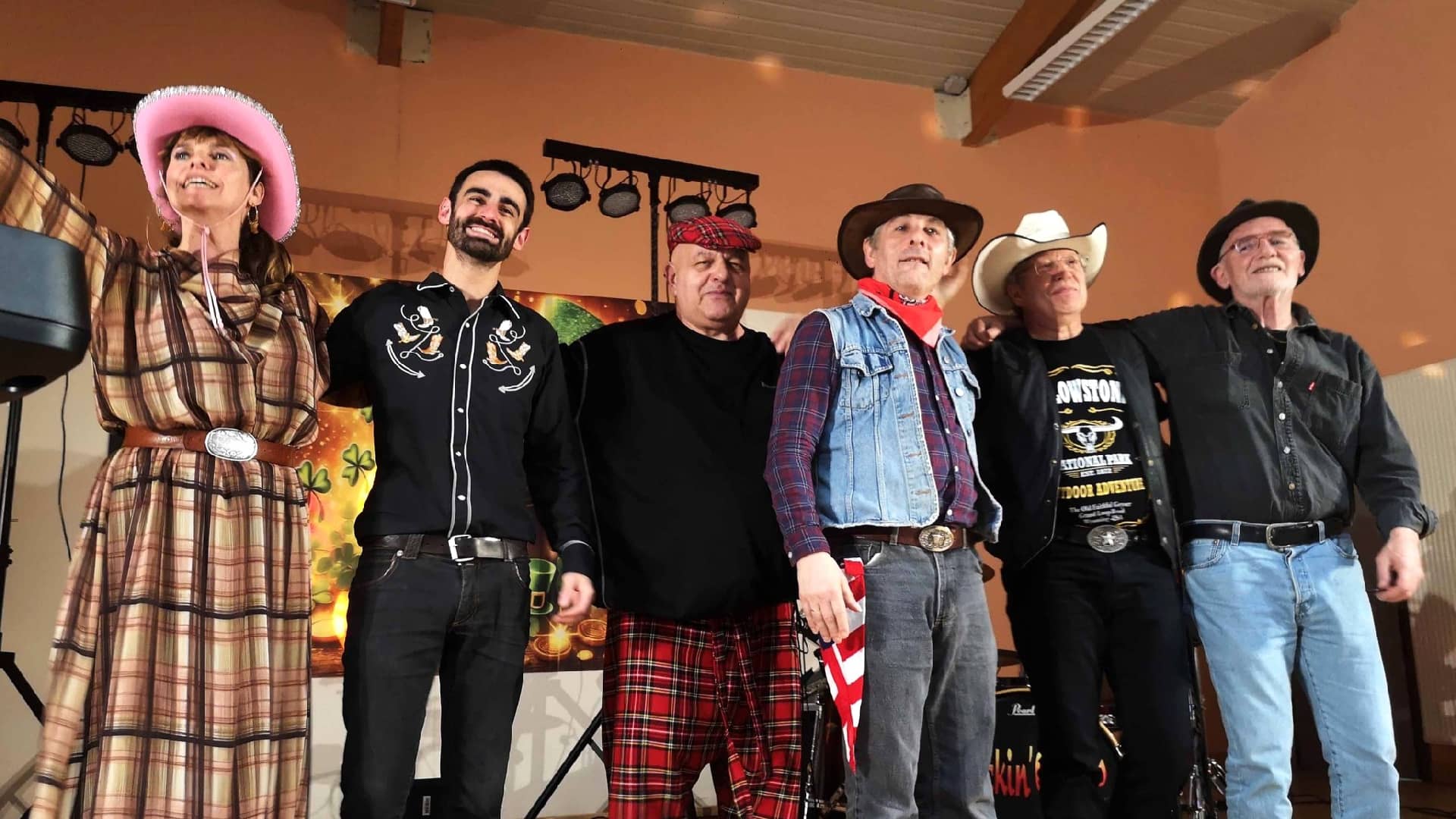 Concert chez les Country New Boots à Traubach-le-Haut (68)