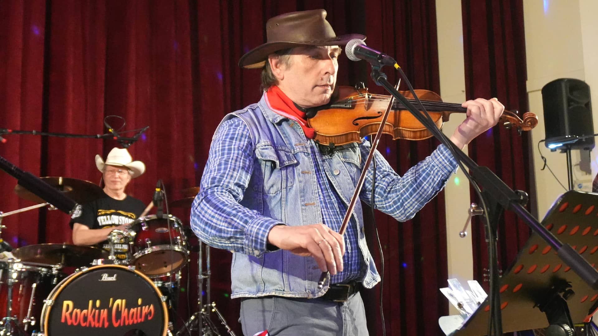 Concert chez les Rock Step Country Angers à Soucelles (49) - Photo : Eric Caumes