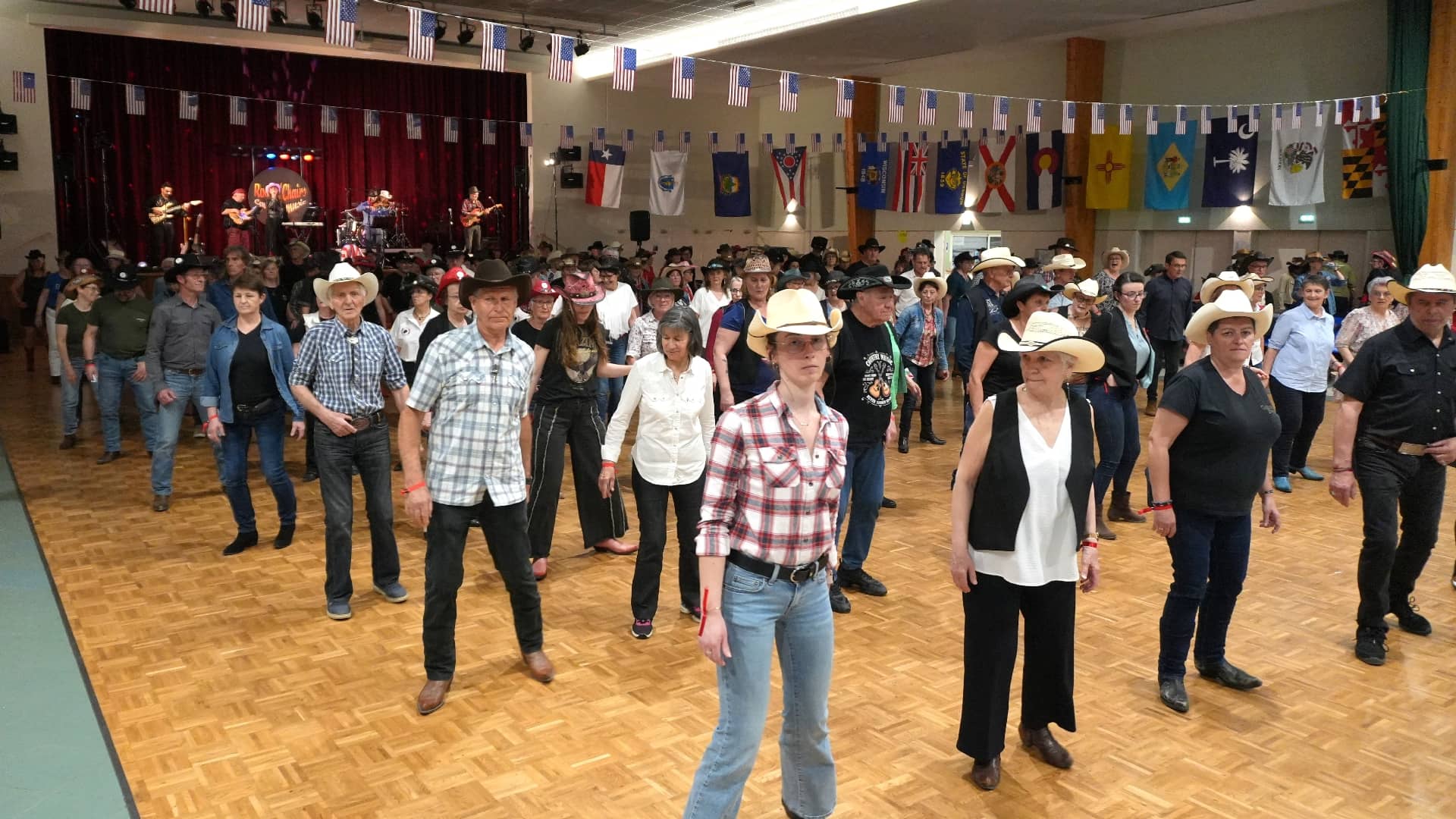 Concert chez les Rock Step Country Angers à Soucelles (49) - Photo : Eric Caumes