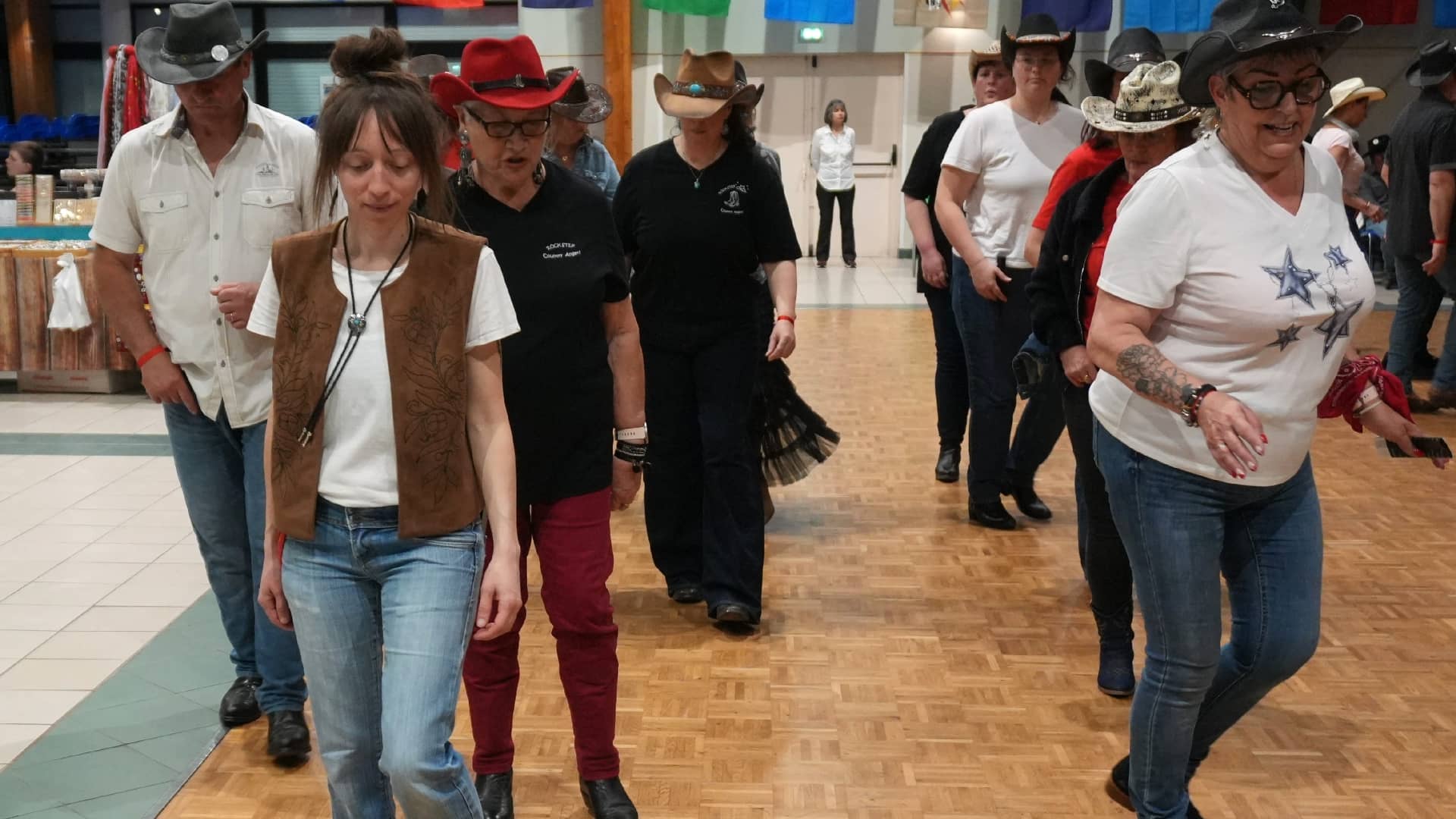 Concert chez les Rock Step Country Angers à Soucelles (49) - Photo : Eric Caumes
