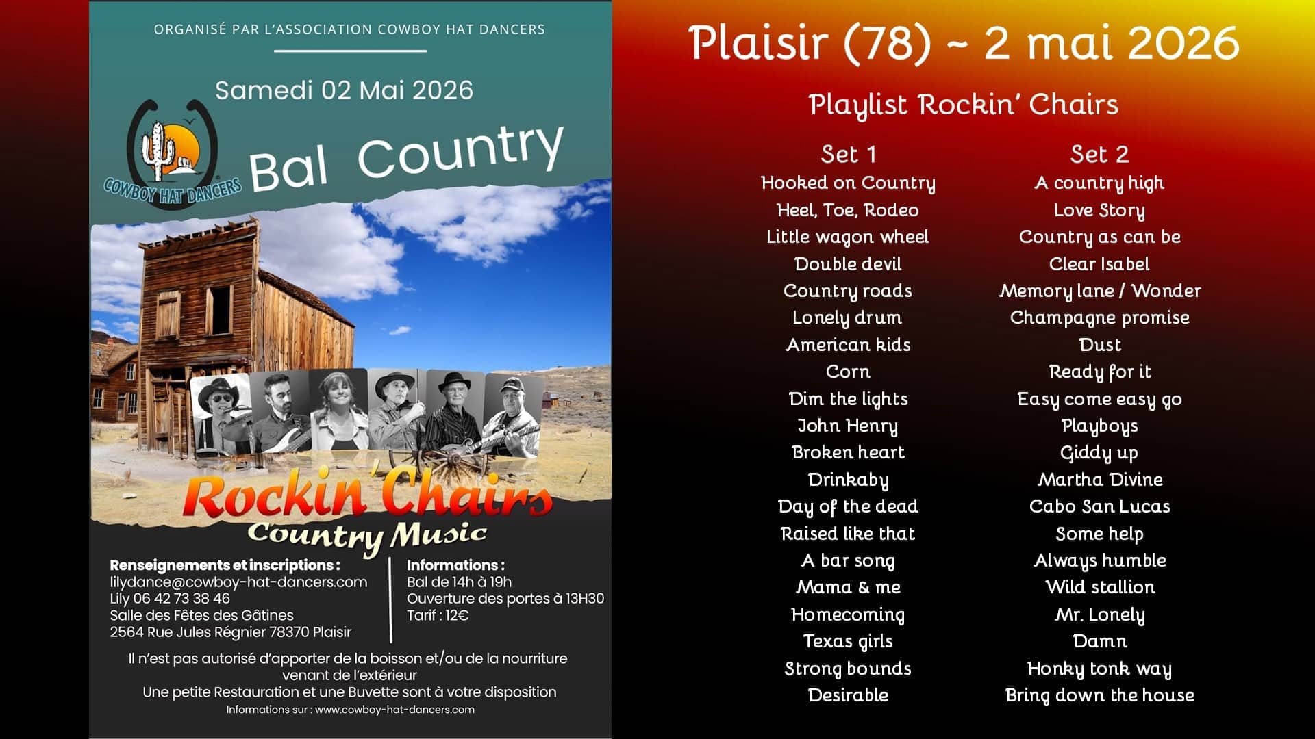 Concert chez Cowboy Hat Dancers - Plaisir (78)