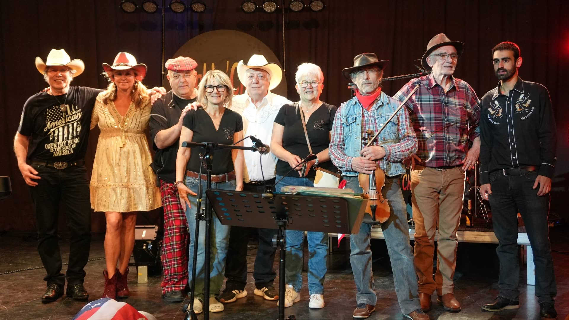 Concert chez les East Coast Country à Varennes-sur-Seine (77) - Photo : Eric Caumes