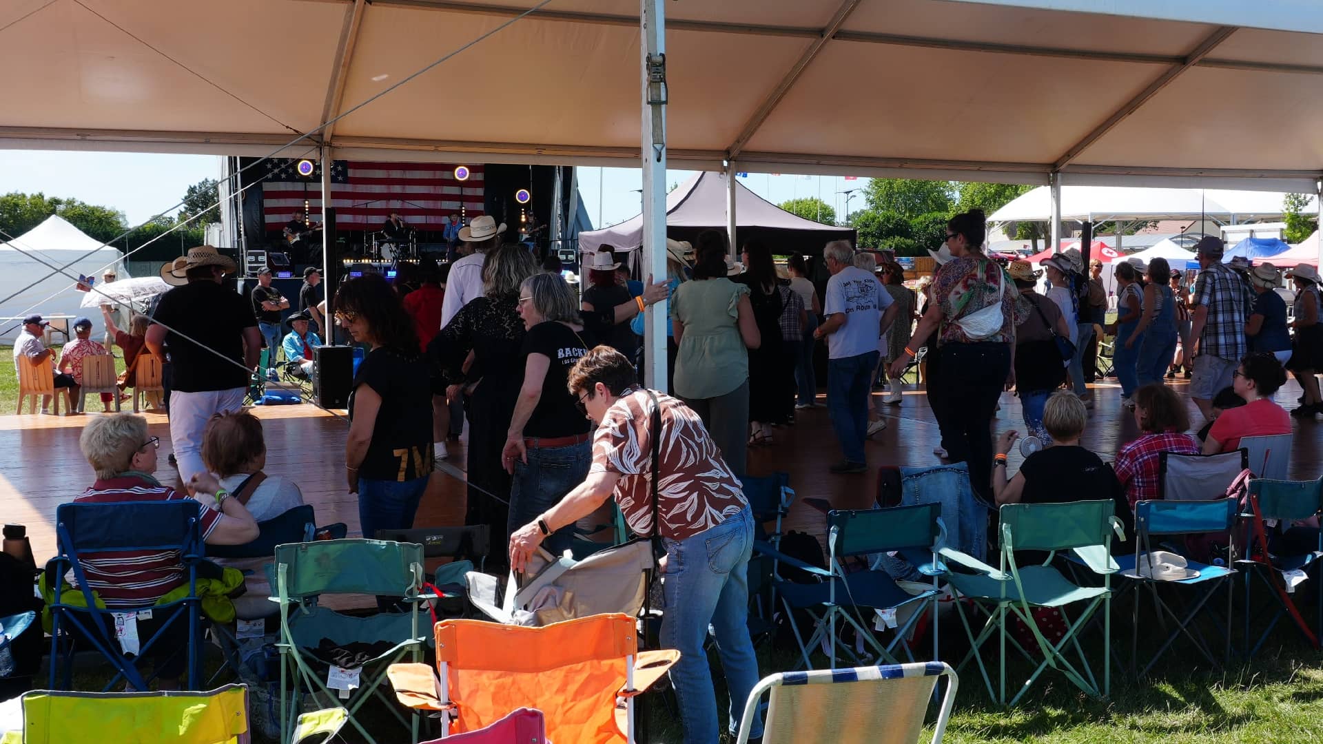 Concert pour le Festival Country du Coudray-Montceaux (91) - Photo : Eric Caumes