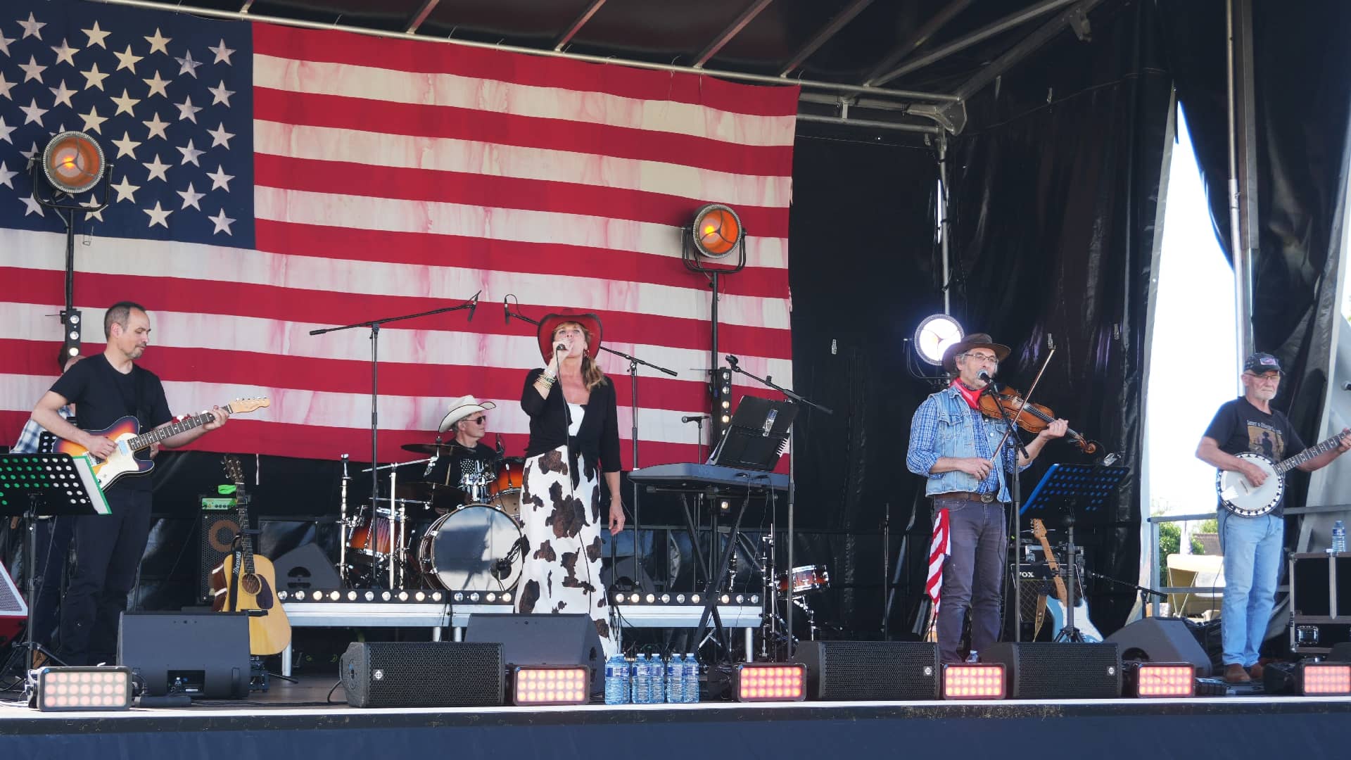 Concert pour le Festival Country du Coudray-Montceaux (91) - Photo : Eric Caumes
