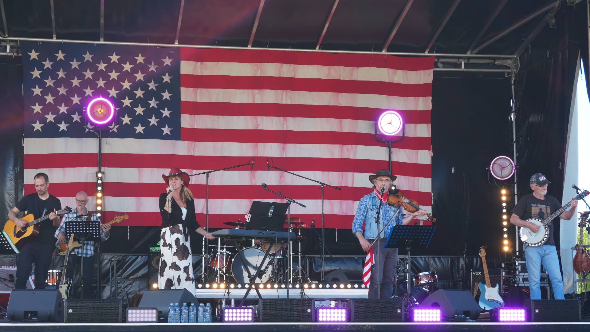 Concert pour le Festival Country du Coudray-Montceaux (91) - Photo : Eric Caumes