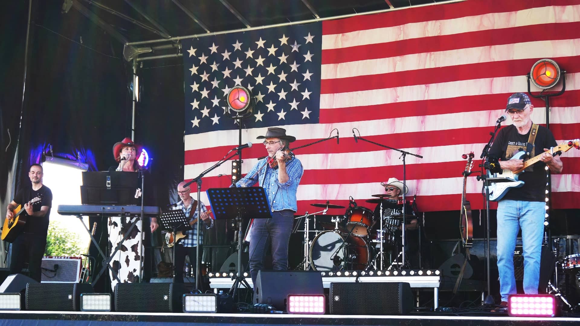 Concert pour le Festival Country du Coudray-Montceaux (91) - Photo : Eric Caumes