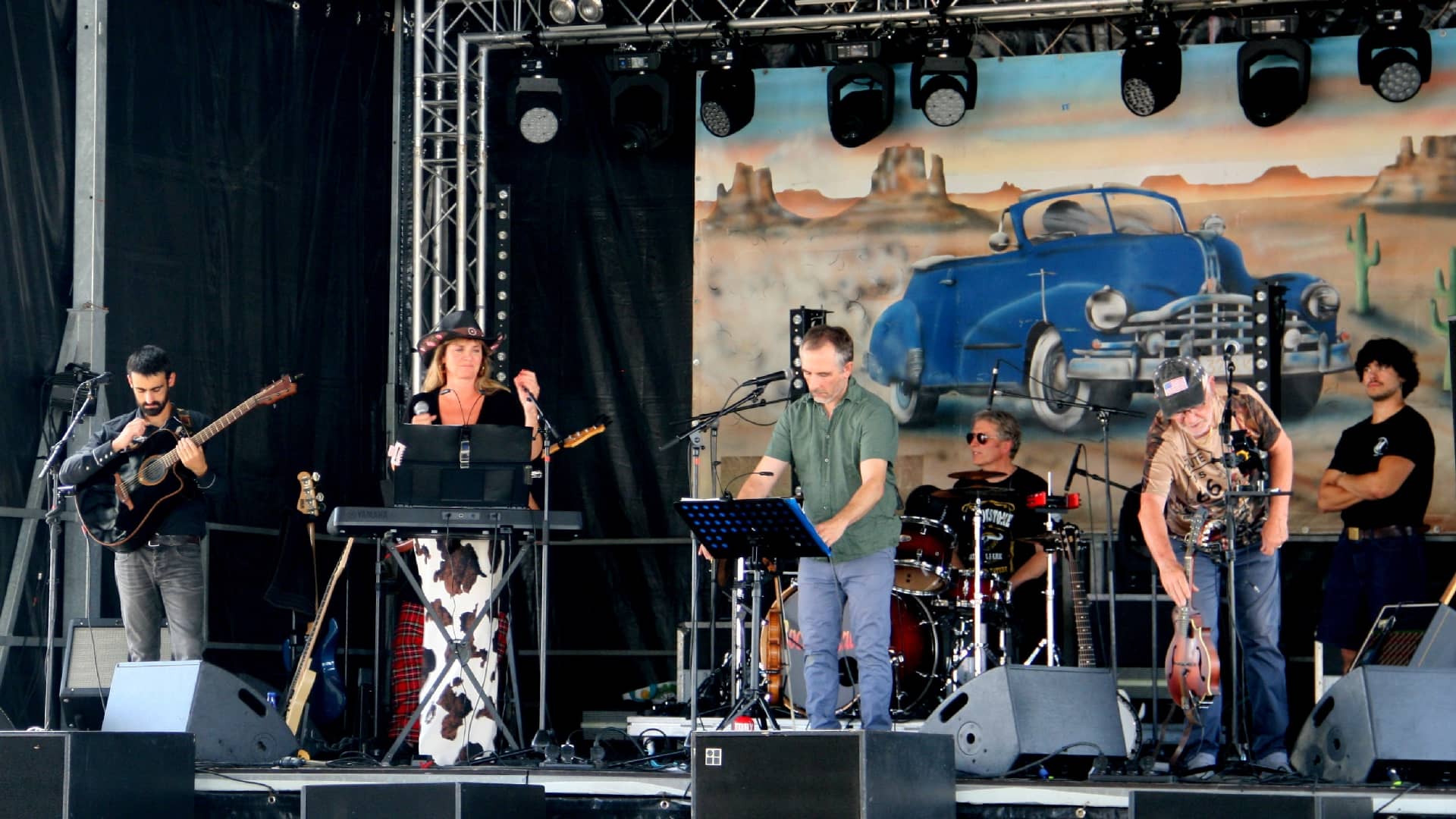 Concert pour le festival Sainte-Foy à l'assaut de l'amérique (85) - Photos : Michel Contassot et Rockin' Chairs