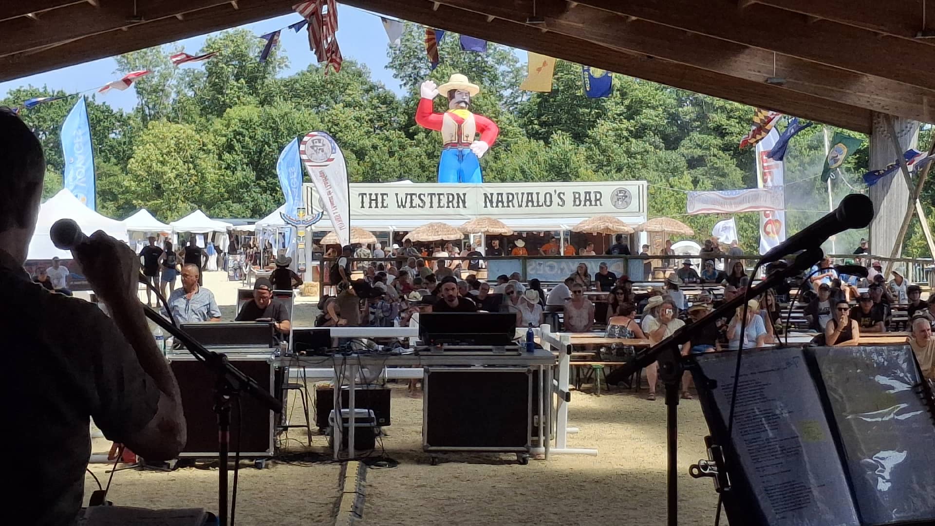 Concert pour le festival Sainte-Foy à l'assaut de l'amérique (85) - Photos : Michel Contassot et Rockin' Chairs