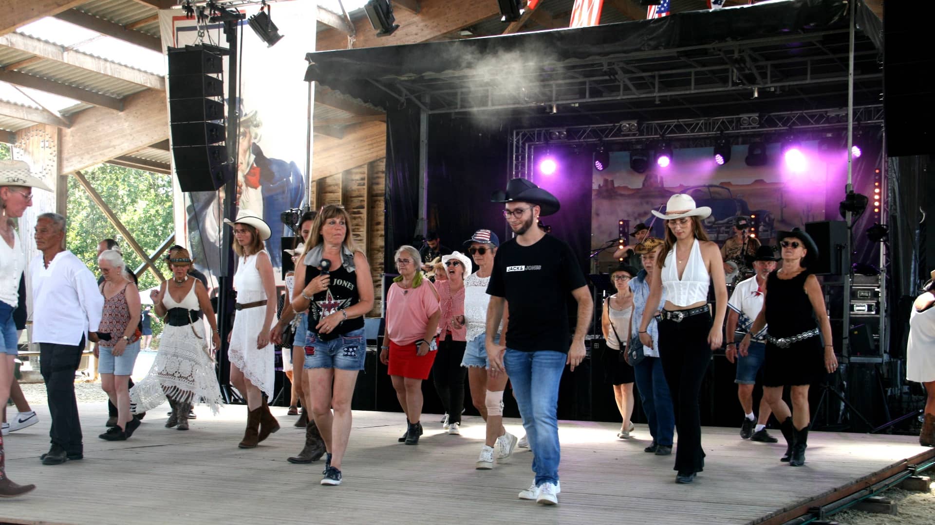 Concert pour le festival Sainte-Foy à l'assaut de l'amérique (85) - Photos : Michel Contassot et Rockin' Chairs