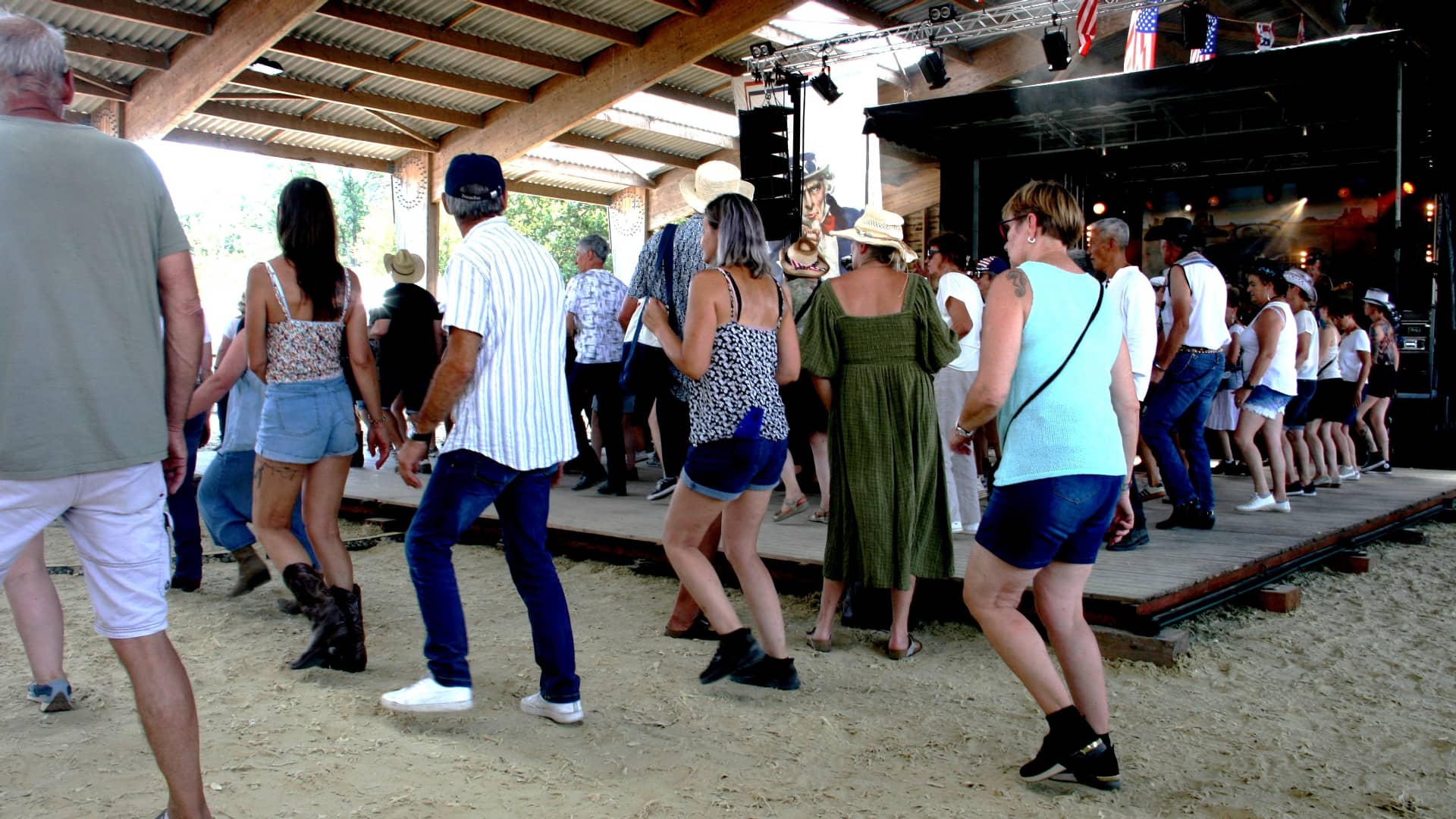 Concert pour le festival Sainte-Foy à l'assaut de l'amérique (85) - Photos : Michel Contassot et Rockin' Chairs