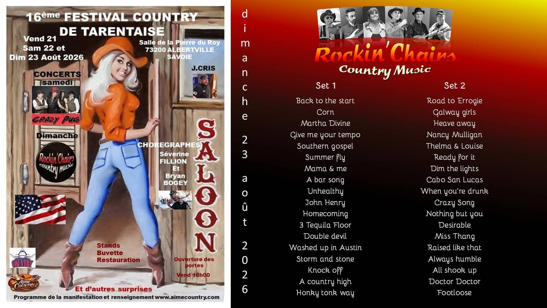 Festival Country de Tarentaise à Albertville (73)