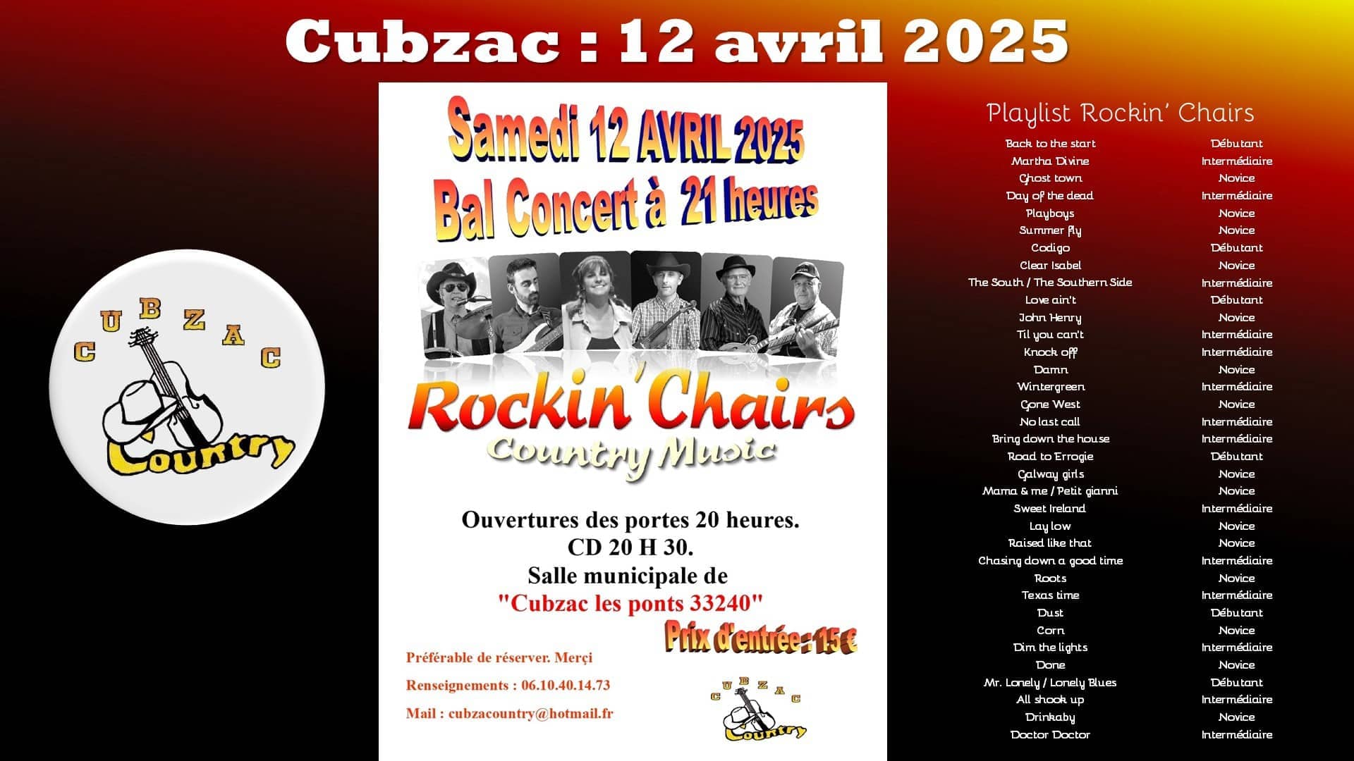 Rockin' Chairs chez Cubzac Country - Cubzac (33)