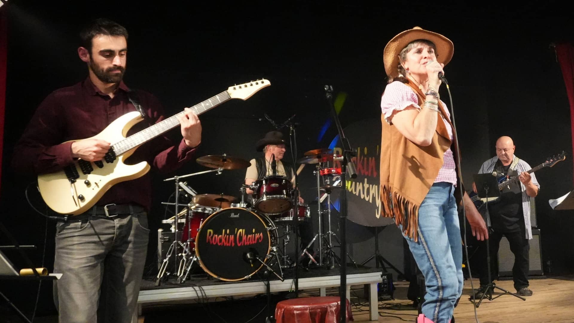 Rockin' Chairs chez les Trélou Country Les Threewolv's - Dormans (51) - Photo Eric Caumes
