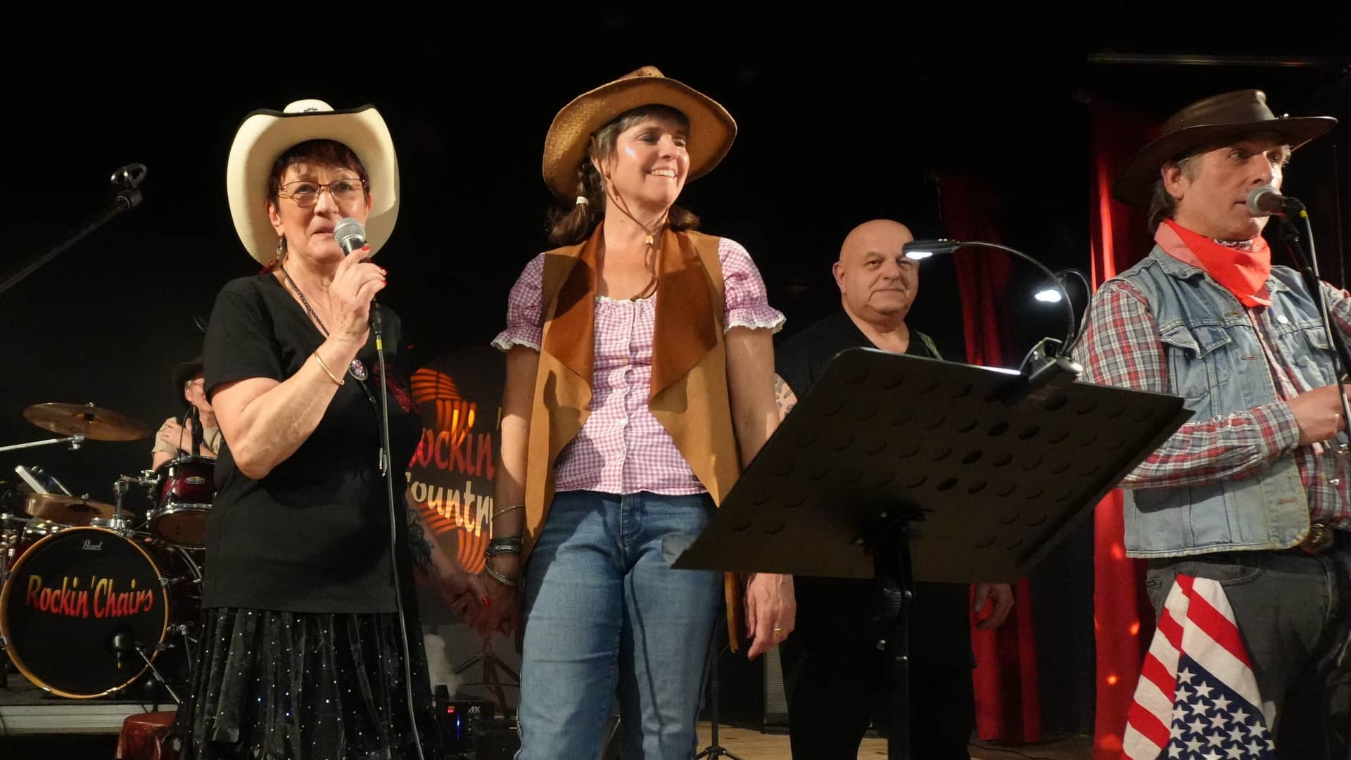 Rockin' Chairs chez les Trélou Country Les Threewolv's - Dormans (51) - Photo Eric Caumes