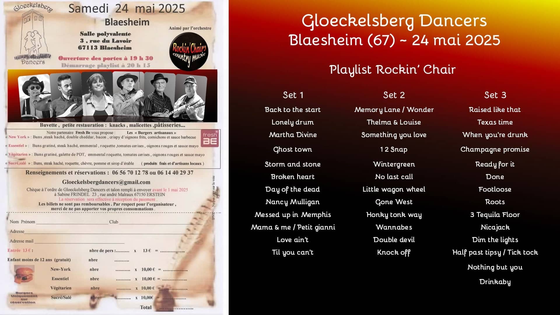 Rockin' Chairs chez les Gloeckelsberg Dancers - Blaesheim (67)