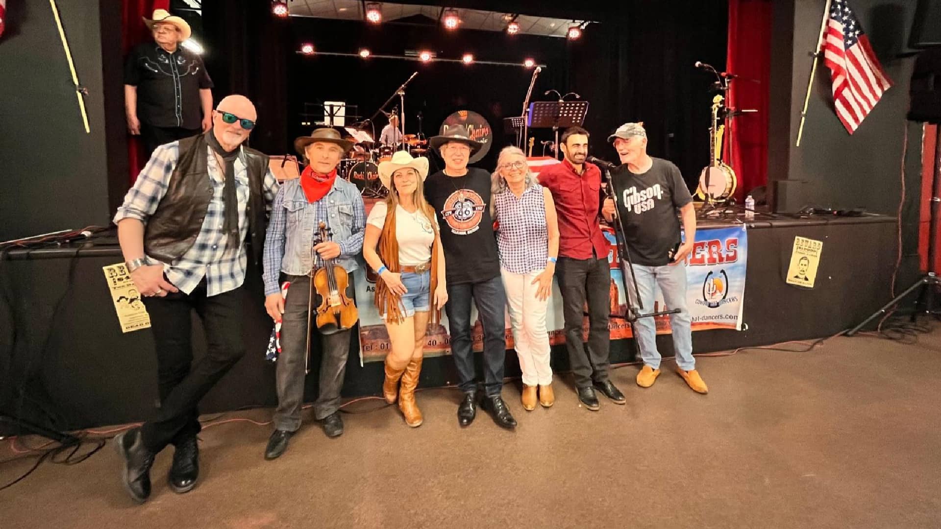 Rockin' Chairs chez les Cowboy Hat Dancers - Plaisir (78) - Photo Valérie Thomas