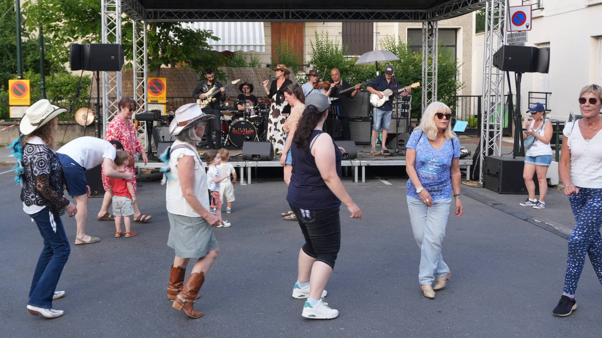 Rockin' Chairs à la Fête de la Musique - La-Garenne-Colombes (92) - Photo Eric Caumes