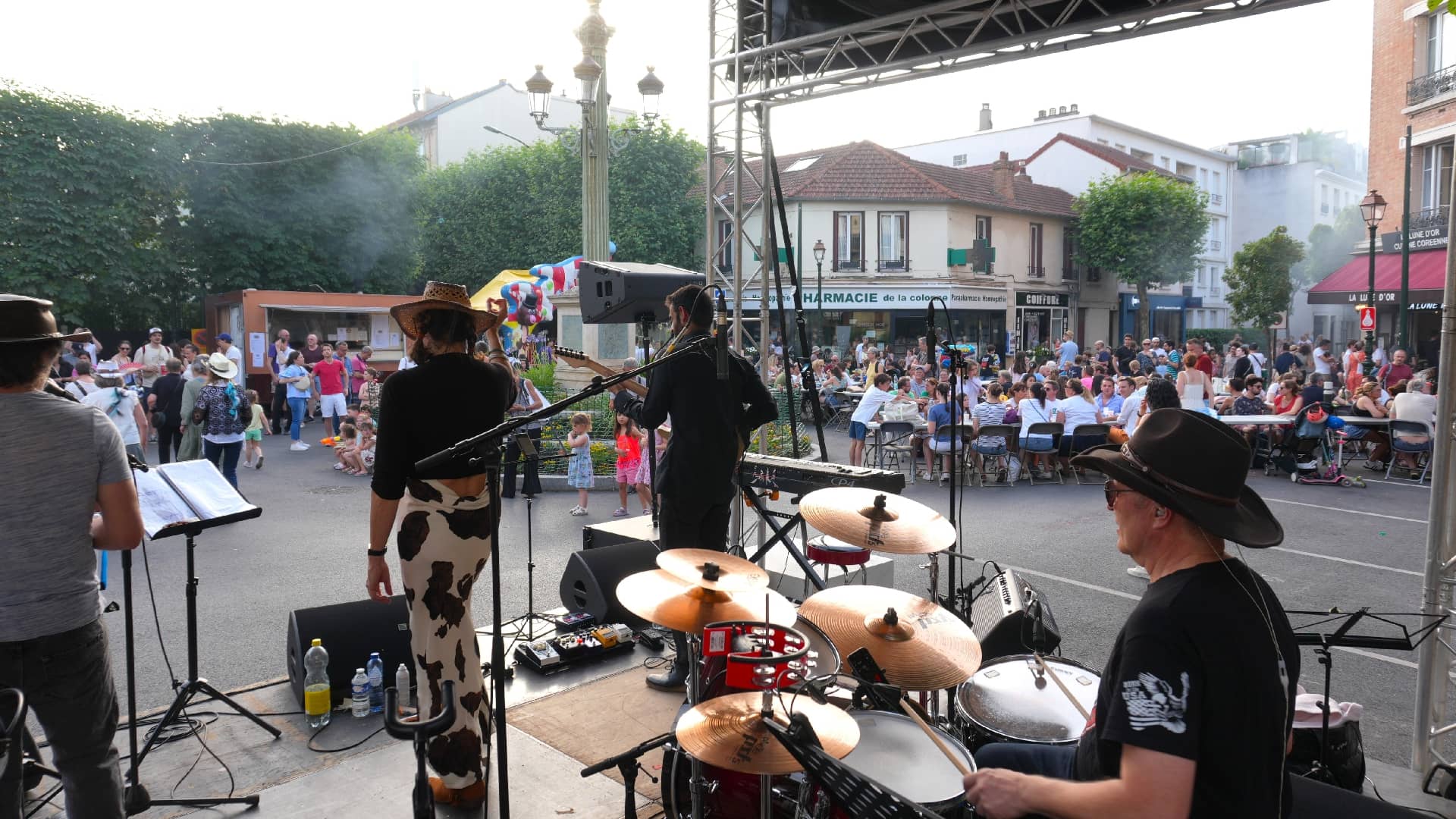 Rockin' Chairs à la Fête de la Musique - La-Garenne-Colombes (92) - Photo Eric Caumes