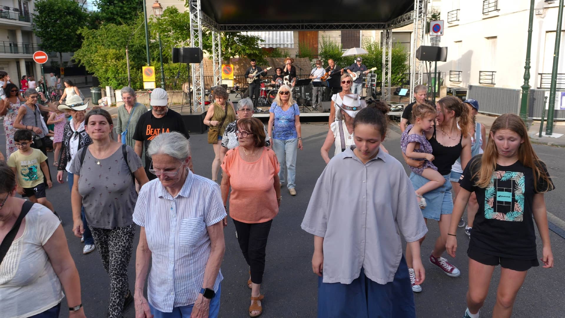 Rockin' Chairs à la Fête de la Musique - La-Garenne-Colombes (92) - Photo Eric Caumes