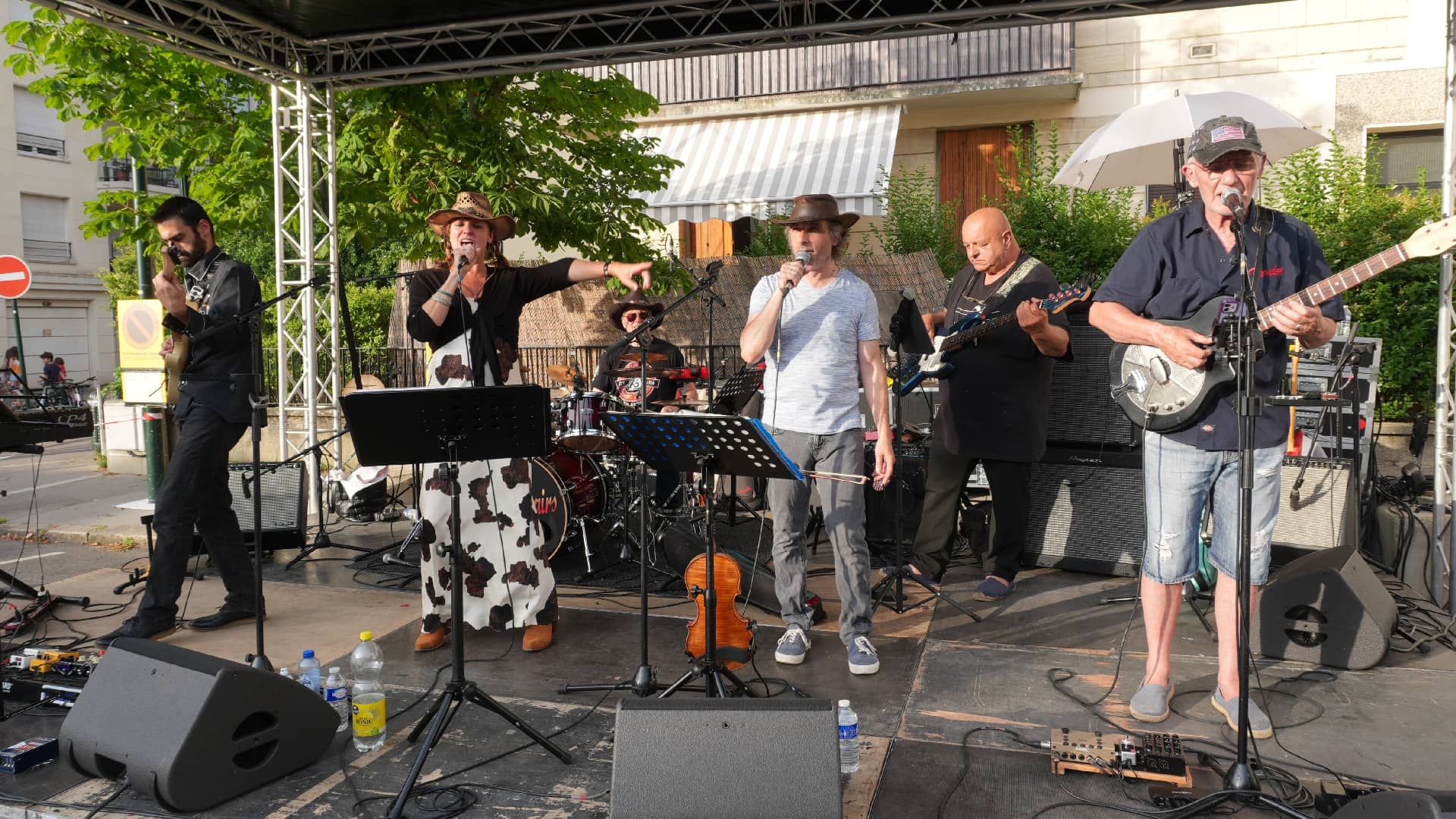 Rockin' Chairs à la Fête de la Musique - La-Garenne-Colombes (92) - Photo Eric Caumes