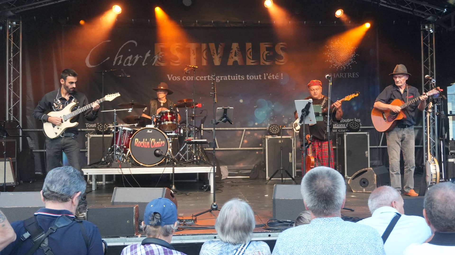 Rockin' Chairs aux Chartrestivales - Chartres (28) - photo Eric Caumes
