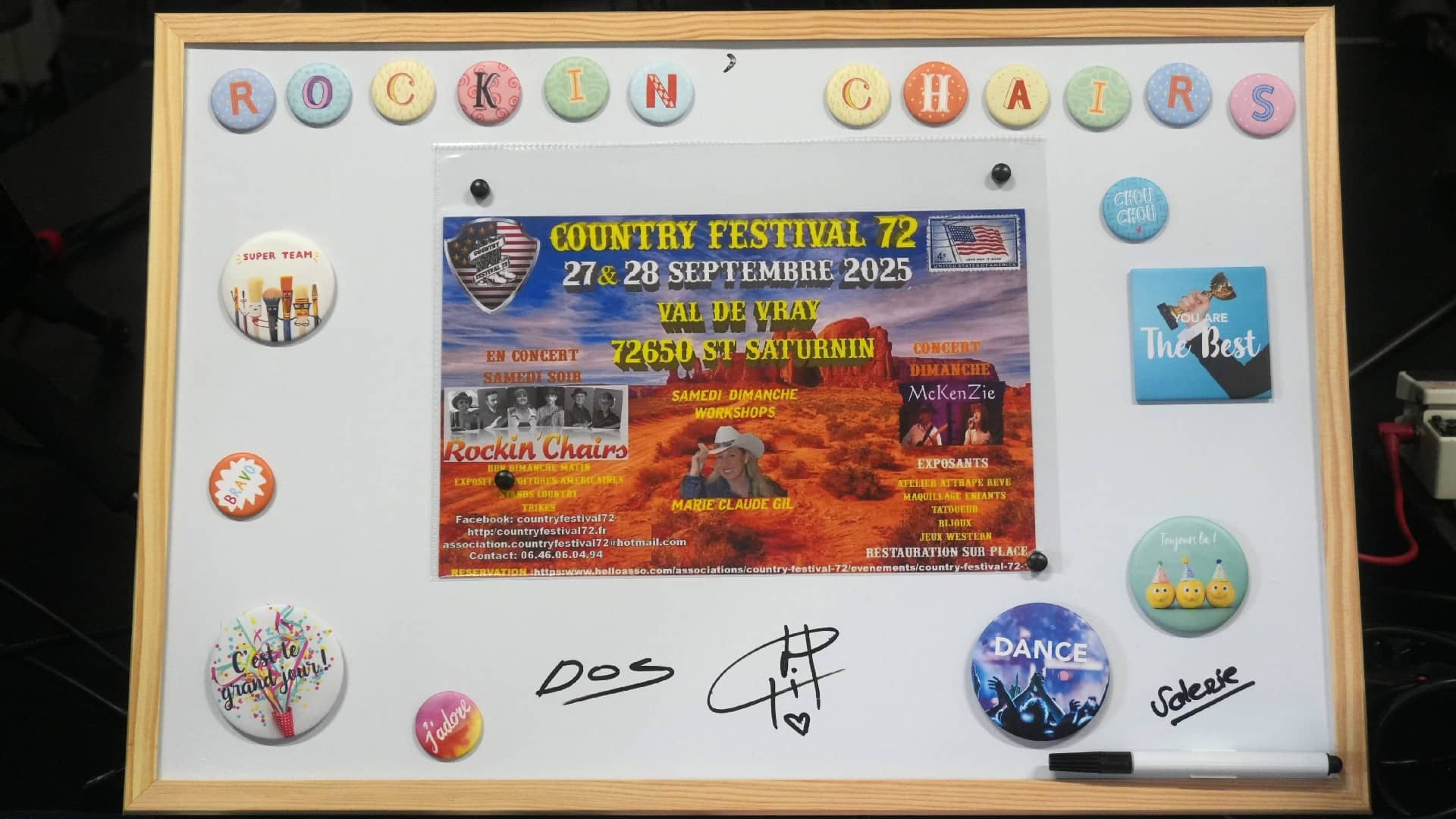 Rockin' Chairs au Country Festival 72 - Saint-Saturnin (72) - photo Eric Caumes