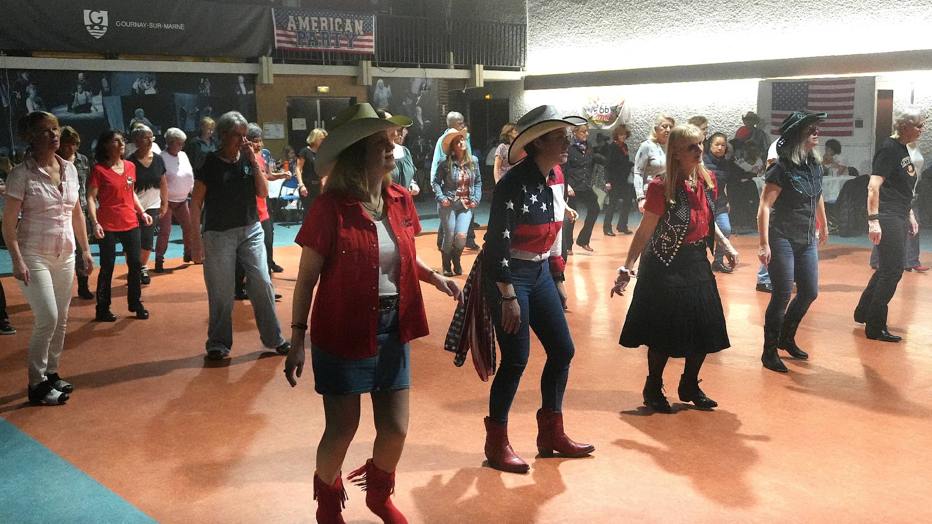 Rockin' Chairs chez les Gournay Line Dance - Gournay-sur-Marne (93) - photo Eric Caumes