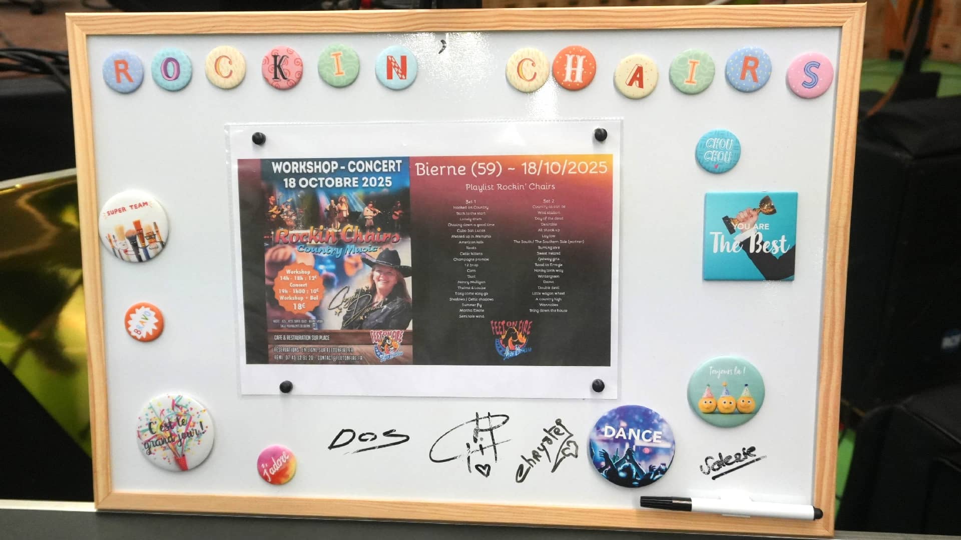 Rockin' Chairs chez les Feet On Fire - Bierne (59) - photo Eric Caumes