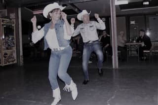 Nicole et Pierre du trio de danse Countrysiders