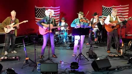 American kids (Kenny Chesnay) par Rockin' Chairs, groupe country rock - Aéroclub Jean Bertin